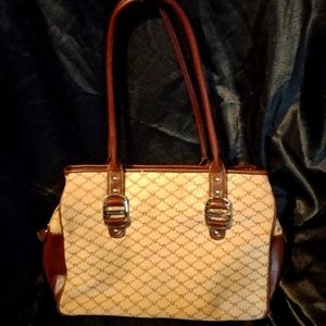 Etienne Aigner Brown and Tan Purse